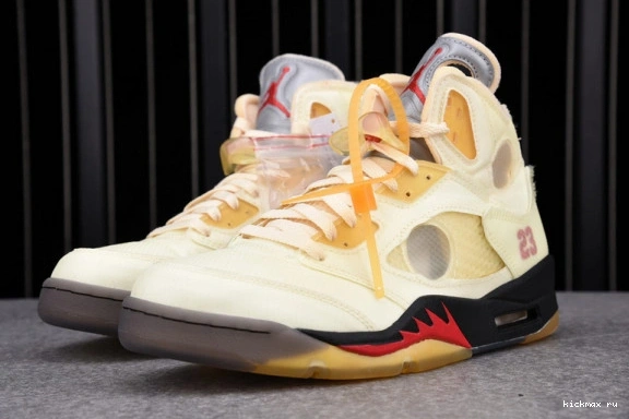 O-W DH8565-100 DH8565-100 AIR Jordan 5 Sail Retro 0518